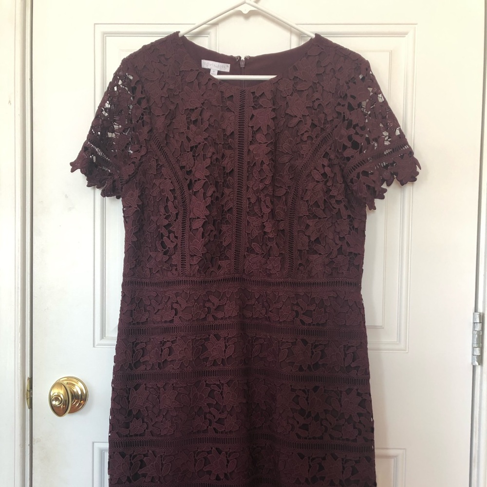Beautiful Lace Talbots Dress Size 12-New With Tags